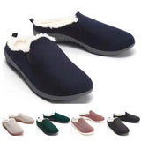 Ladies Womens Slippers Comfy Cozy Mens Mules Winter Warm Shoes Indoor Outdoor