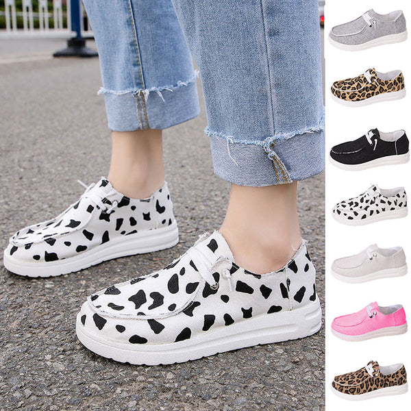 Mens Boat Shoes Slip On Lightweight Soft Deck Shoes Canvas Soft Cloth Loafers US