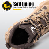 Mens Womens Steel Toe Safety Shoes Hiking Shoes Lightweight Sneakers