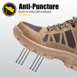 Mens Womens Steel Toe Safety Shoes Hiking Shoes Lightweight Sneakers