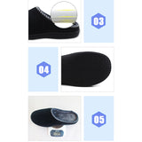 Mens Slippers Warm Plush lined Memory Foam House Comfy Indoor Outdoor Shoes Size