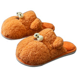 Ladies Womens Warm Lining Flat Slip On Bedroom Indoor Slippers Anti Slip Shoes