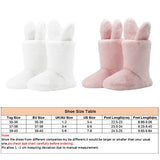 Women Indoor Slipper Snow Boot Slip On Flat Plush Mid Calf Booties Slides Cozy Shoes