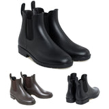 Women's Ankle Rain Boots Waterproof Non-Slip Short Rain Booties Chelsea Boots US