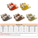 Womens Mens Plush Slippers Slip On Anti Slip Winter Warm Comfortable Shoes