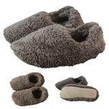 Women House Indoor Slippers Home Warm Shoes Anti-Slip Slippers US 5.5-7