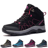 Mens Womens Hiking Trekking Shoes Running Lace Up Sneakers Trainers Ankle Boots