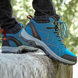 Mens Womens Hiking Trekking Shoes Running Lace Up Sneakers Trainers Ankle Boots