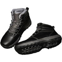 Womens Mens Snow Boots Warm Platform Ankle Boots Plush Lined Shoes Winter Boots