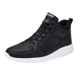 Mens Sneakers Trainers Flat Shoes Winter Warm Ankle Boot Lace Up Round Toe Shoes