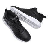 Mens Sneakers Trainers Flat Shoes Winter Warm Ankle Boot Lace Up Round Toe Shoes