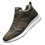 Mens Sneakers Trainers Flat Shoes Winter Warm Ankle Boot Lace Up Round Toe Shoes