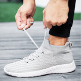 Men's Hiking Trekking Shoes Casual Running Athletic Lace Up Sneakers Trainers