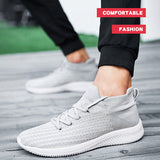 Men's Hiking Trekking Shoes Casual Running Athletic Lace Up Sneakers Trainers