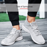 Men's Hiking Trekking Shoes Casual Running Athletic Lace Up Sneakers Trainers