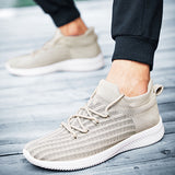 Men's Hiking Trekking Shoes Casual Running Athletic Lace Up Sneakers Trainers