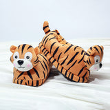 Ladies Womens Girls Faux Fur Cute Animal Unicorn Slippers Indoor Soft Sole Warm