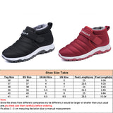 Women's Snow Boots Wintershoes Warm Fashion Sneakers Faux Fur Lined Ankle Bootie