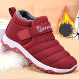 Women's Snow Boots Wintershoes Warm Fashion Sneakers Faux Fur Lined Ankle Bootie