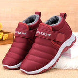 Women's Snow Boots Wintershoes Warm Fashion Sneakers Faux Fur Lined Ankle Bootie