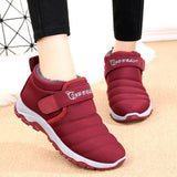 Women's Snow Boots Wintershoes Warm Fashion Sneakers Faux Fur Lined Ankle Bootie
