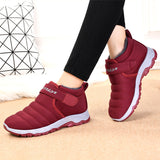 Women's Snow Boots Wintershoes Warm Fashion Sneakers Faux Fur Lined Ankle Bootie