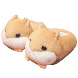 Womens Funny Warm Animal Slippers Furry Pink Pig Cute Cartoon Slippers House US