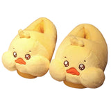 Womens Funny Warm Animal Slippers Furry Pink Pig Cute Cartoon Slippers House US