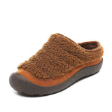 Unisex Kids Slip On Slippers Round Toe Platform Flat Slippers Winter Warm Shoe