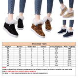 Womens Platform Hidden Wedge Sneake Zipper Ankle Boots Furry Velvet Comfy Shoes