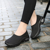 Womens Sock Trainers Ladies Shoes Sneakers Slip On Jogging Pumps Sizes