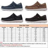 Mens Flats Shoe Loafers Plush Lined Slip On Boat Shoes Outdoor Trainers Sneakers