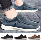 Mens Flats Shoe Loafers Plush Lined Slip On Boat Shoes Outdoor Trainers Sneakers