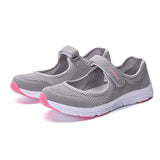 Womens Mary Jane Shoes Comfy Walking Lady Soft Lightweight Flat Sneakers Size