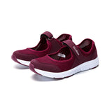 Womens Mary Jane Shoes Comfy Walking Lady Soft Lightweight Flat Sneakers Size