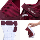 Womens Mary Jane Shoes Comfy Walking Lady Soft Lightweight Flat Sneakers Size