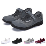 Womens Mary Jane Shoes Comfy Walking Lady Soft Lightweight Flat Sneakers Size