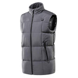 Women Men Electric Heated Vest Thermal Heated Jacket w/ Battery Pack USB Infrared Heating Pad Clothes Outwear Winter Warm Jacket Lightweight
