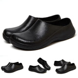 Unisex Kitchen Shoes Chef Men Women Safety Waterproof Work  Non-slip Boots Size