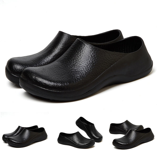 Unisex Kitchen Shoes Chef Men Women Safety Waterproof Work  Non-slip Boots Size
