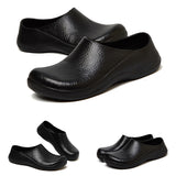 Unisex Kitchen Shoes Chef Men Women Safety Waterproof Work  Non-slip Boots Size