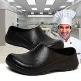 Unisex Kitchen Shoes Chef Men Women Safety Waterproof Work  Non-slip Boots Size