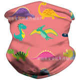 Ice Silk Kids Child Balaclava Tube Scarf Headband Face Mask Neck Gaiter Bandana