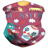 Ice Silk Kids Child Balaclava Tube Scarf Headband Face Mask Neck Gaiter Bandana