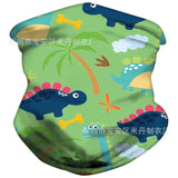 Ice Silk Kids Child Balaclava Tube Scarf Headband Face Mask Neck Gaiter Bandana