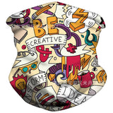 Ice Silk Kids Child Balaclava Tube Scarf Headband Face Mask Neck Gaiter Bandana