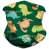 Ice Silk Kids Child Balaclava Tube Scarf Headband Face Mask Neck Gaiter Bandana