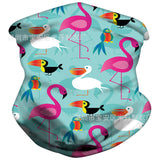 Ice Silk Kids Child Balaclava Tube Scarf Headband Face Mask Neck Gaiter Bandana