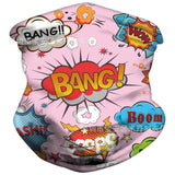 Ice Silk Kids Child Balaclava Tube Scarf Headband Face Mask Neck Gaiter Bandana