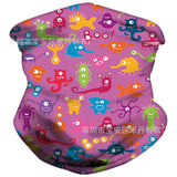Ice Silk Kids Child Balaclava Tube Scarf Headband Face Mask Neck Gaiter Bandana